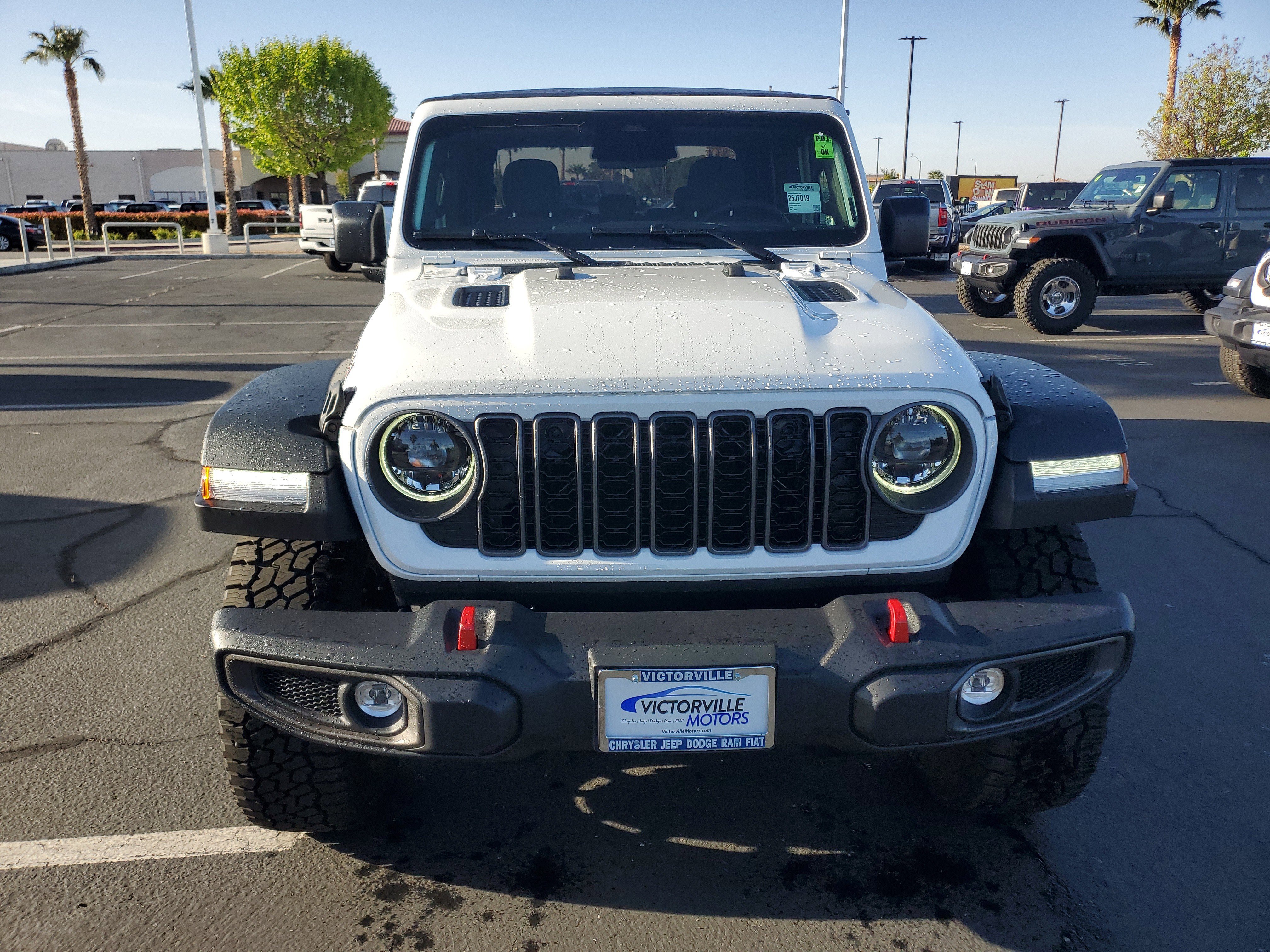 New 2026 Bright White Clearcoat Jeep Rubicon image 8