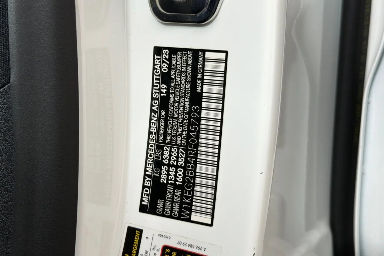 Certified Used 2024 Polar White Mercedes-Benz EQE 350+ image 27
