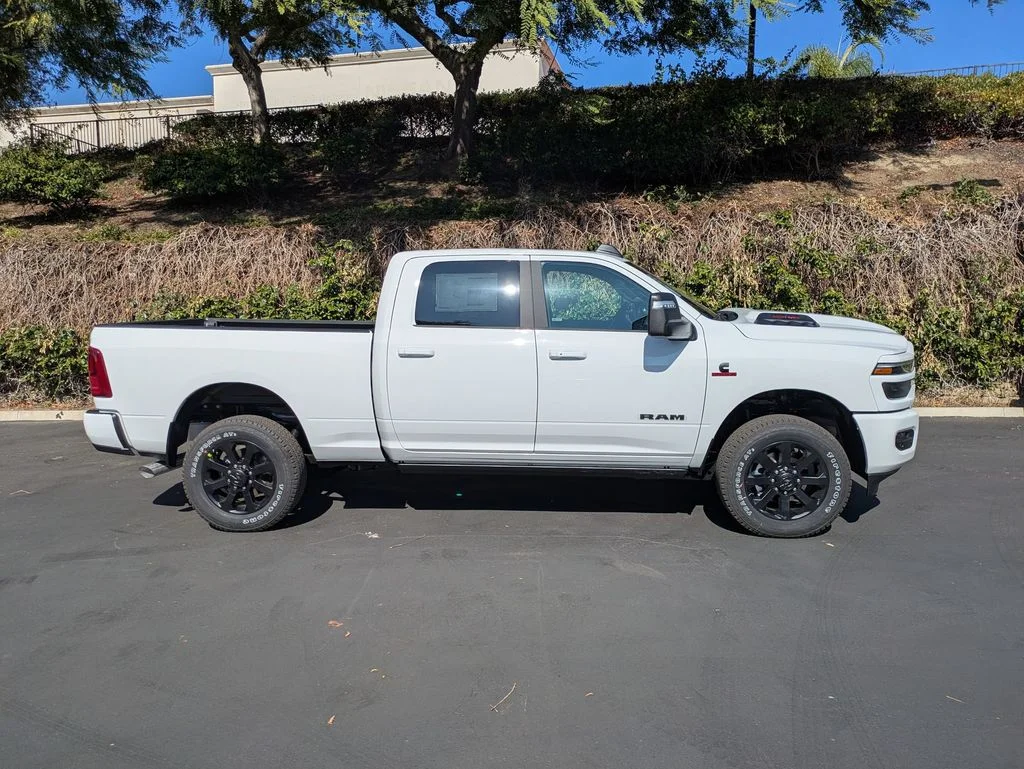 New 2026 Bright White Clear-Coat Exterior Paint RAM Laramie image 6