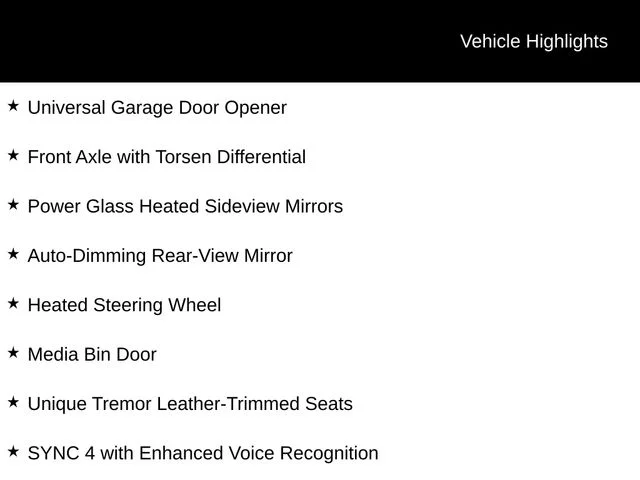 New 2026 Avalanche Ford Tremor image 7
