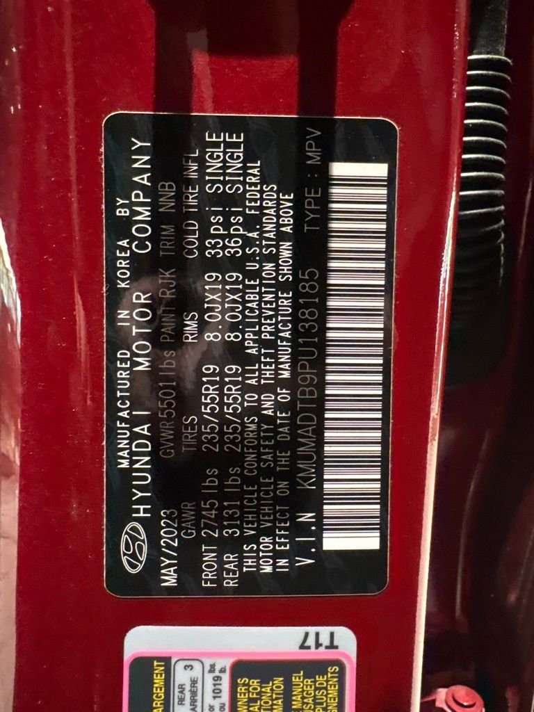 Certified Used 2023 Red Genesis 2.5T image 10