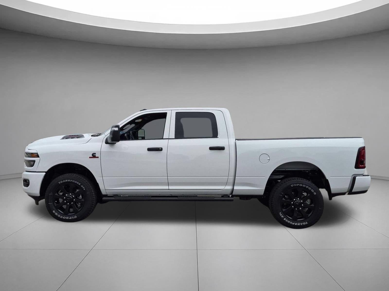 New 2026 Bright White Clear-Coat Exterior Paint RAM Black Express image 2