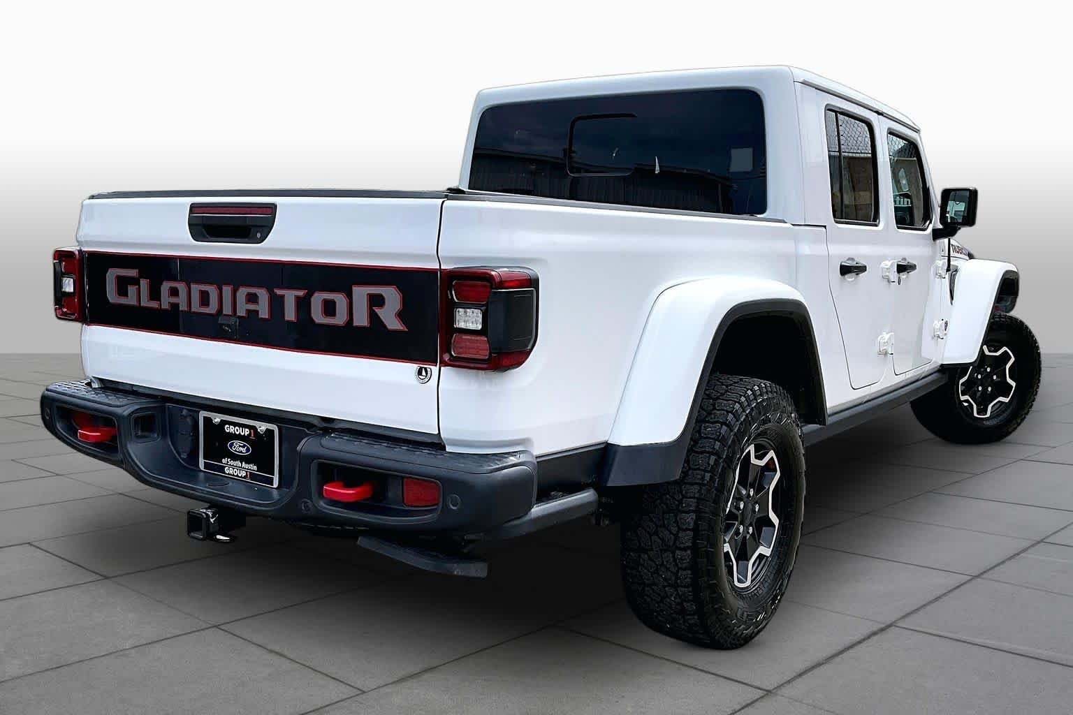 Used 2020 Bright White Clearcoat Jeep Rubicon image 13