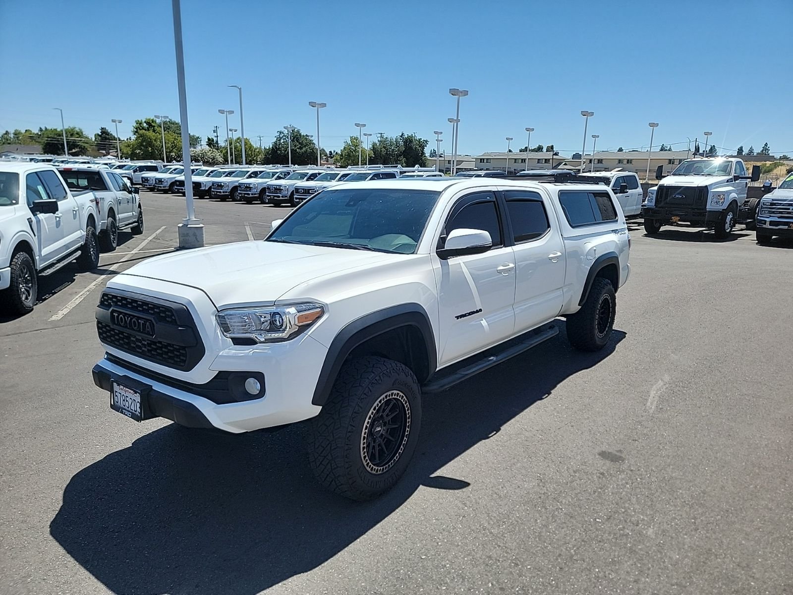 Used 2021 White Toyota TRD Off-Road image 6