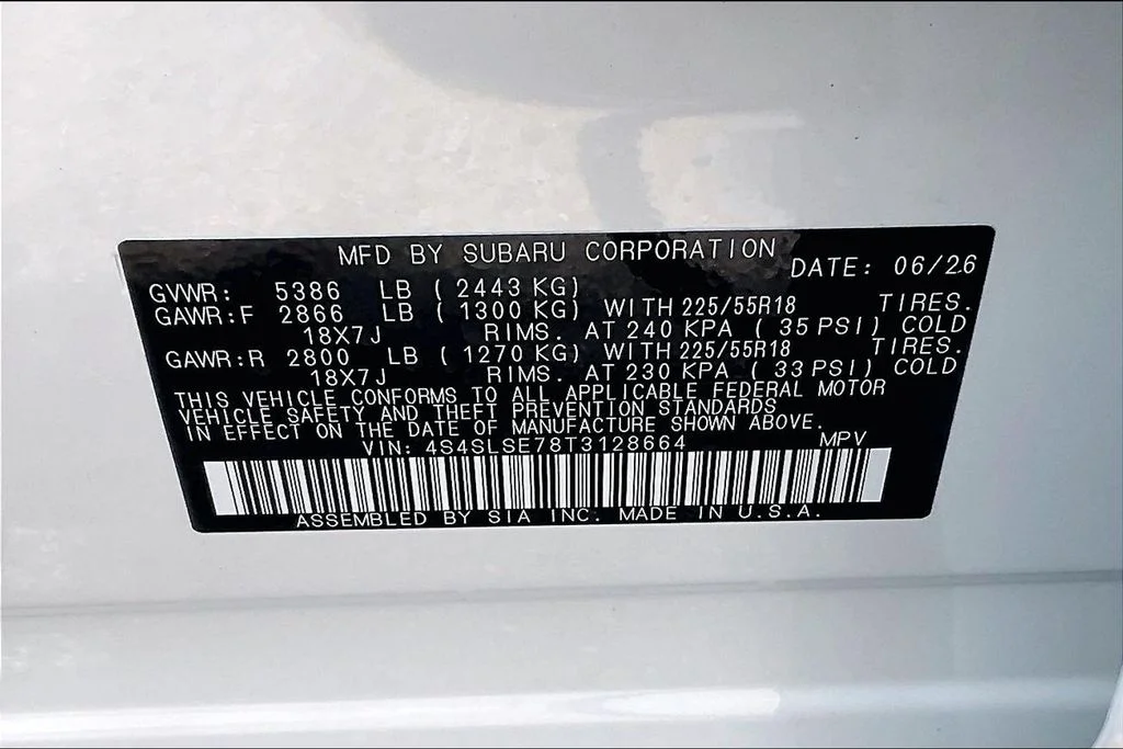 New 2026 CRYSTAL WHITE PEARL Subaru Premium Hybrid image 16