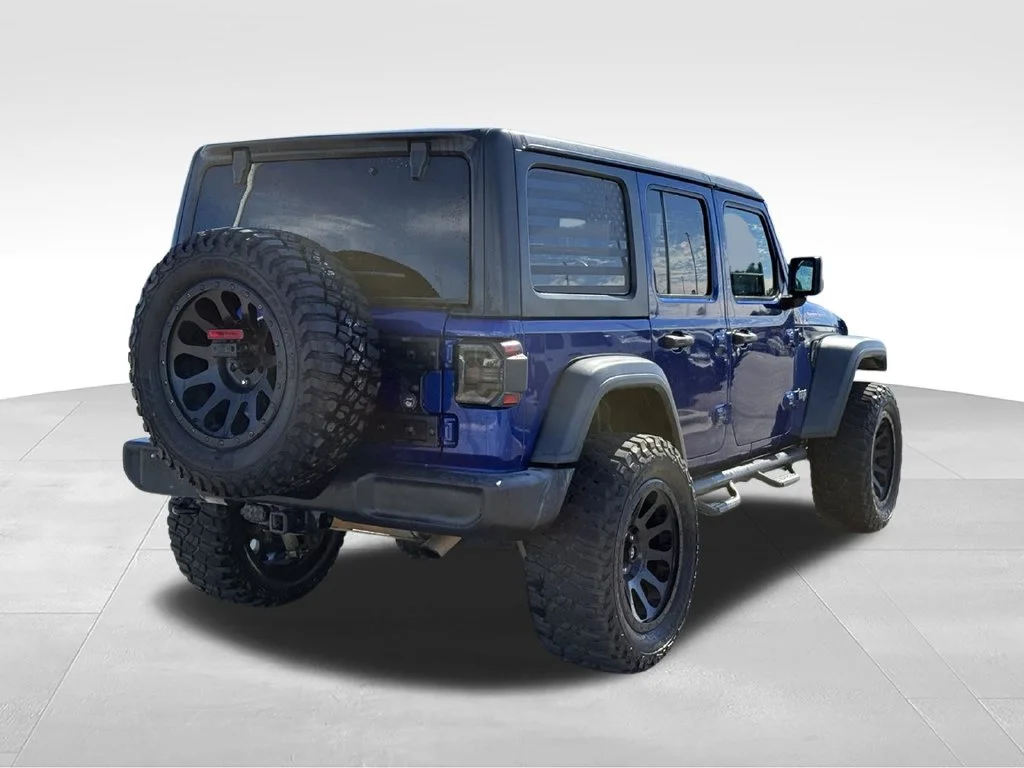 Used 2019 Blue Jeep Unlimited Sport S image 24