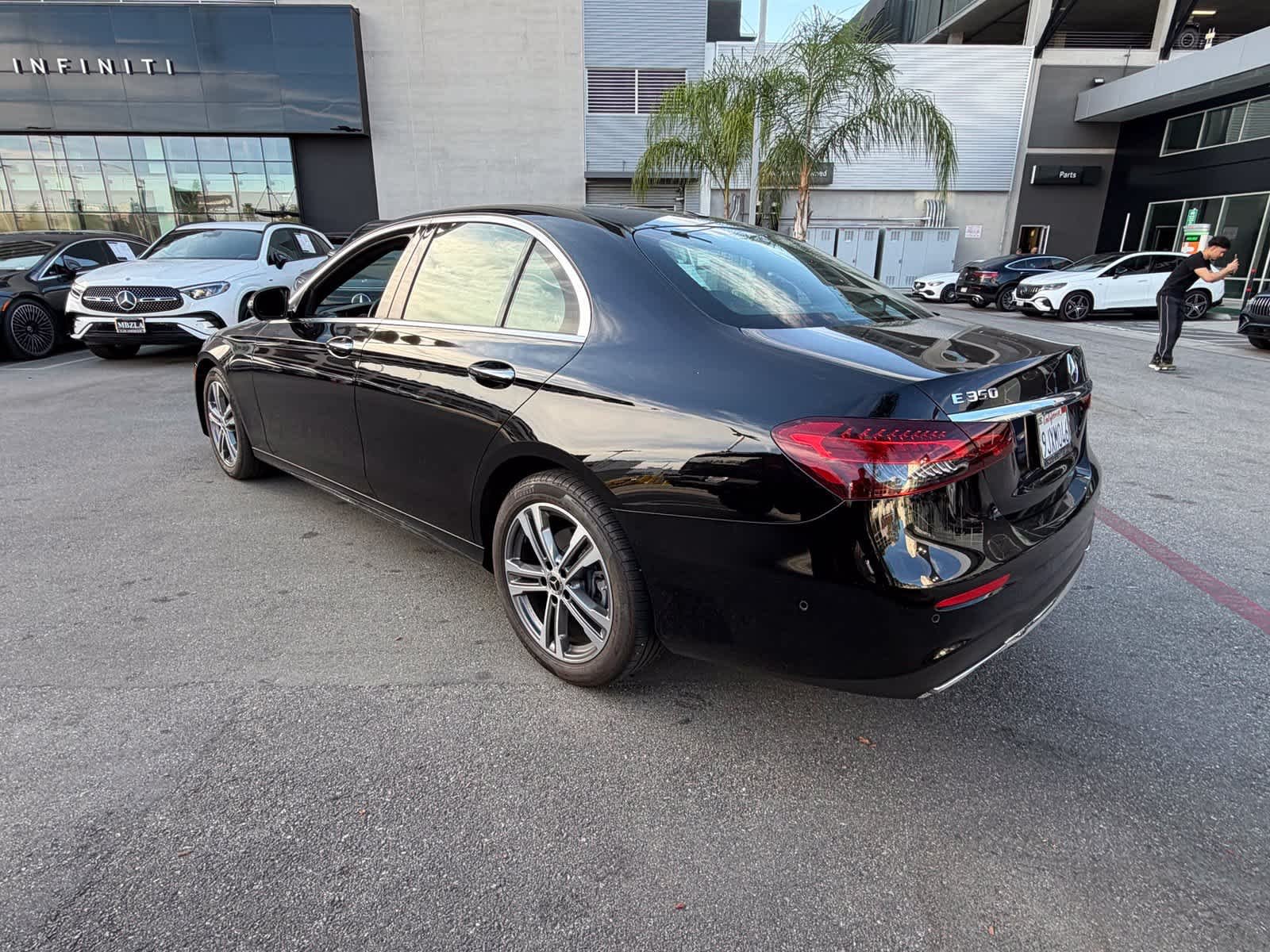 Certified Used 2023 Black Mercedes-Benz E 350 image 3