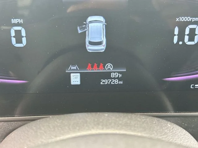 Certified Used 2024 Gray Kia X-Line image 12