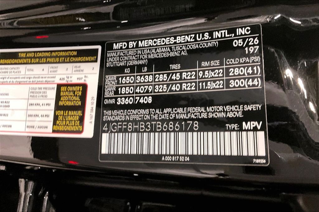 New 2026 Obsidian Black Mercedes-Benz Maybach GLS 600 image 12