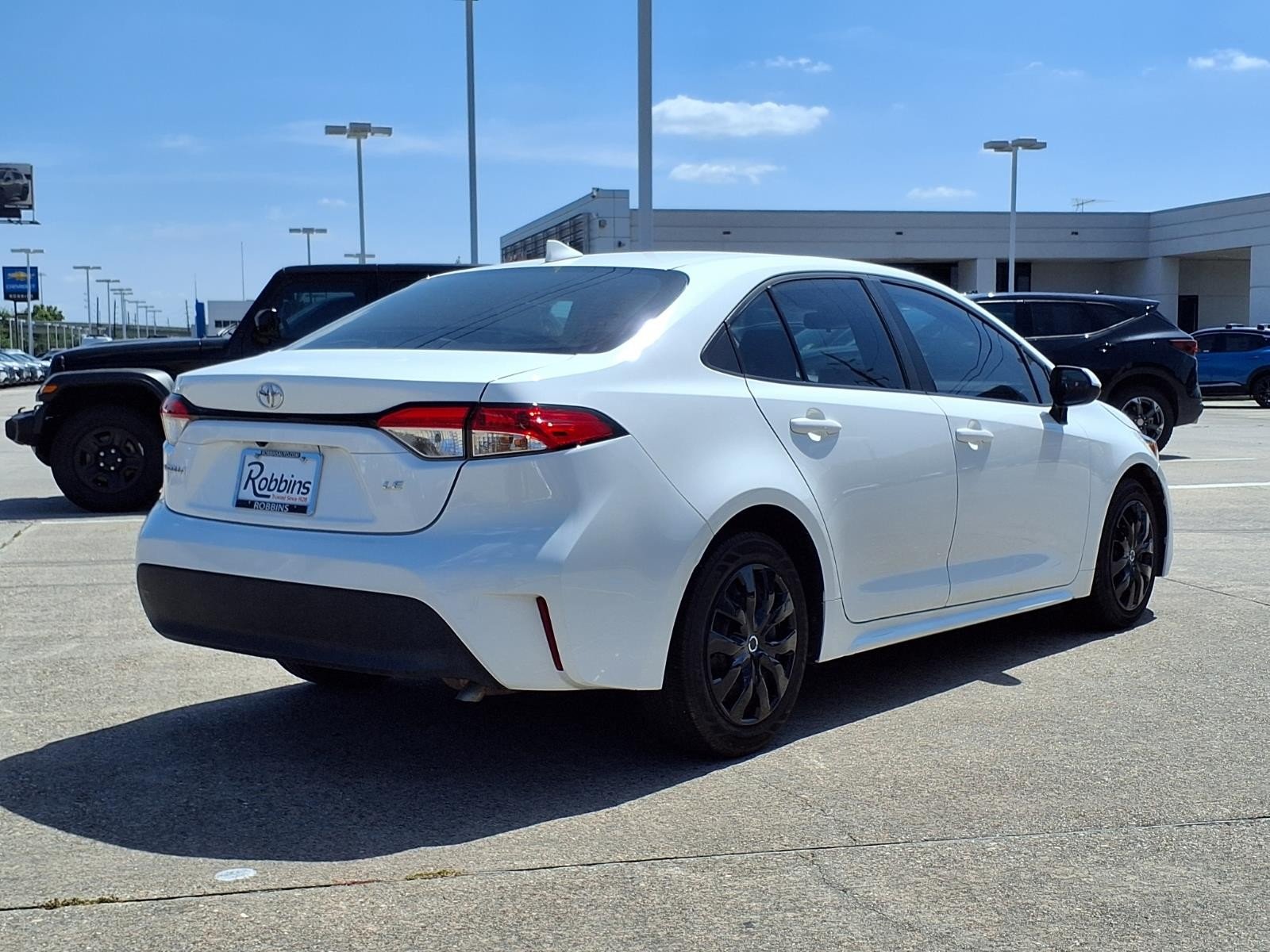 2023 Toyota Corolla LE White at Delta Auto Alliance