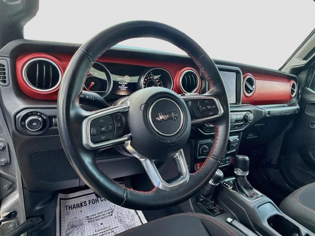 Used 2022 Gray Jeep Unlimited Rubicon image 12