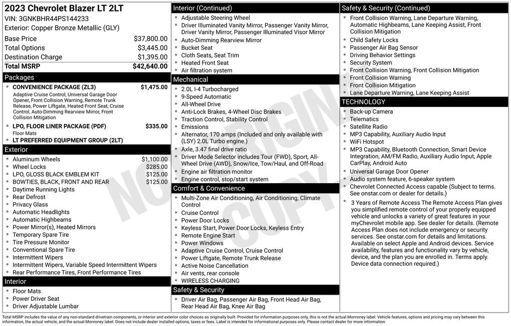 Used 2023 Brown Chevrolet LT image 26