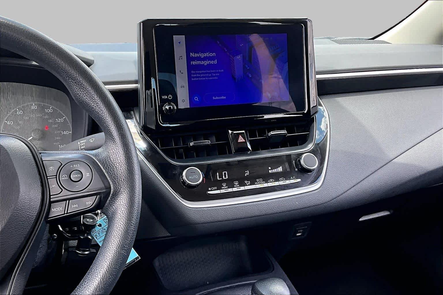 Used 2024 Midnight Black Metallic Toyota LE image 7