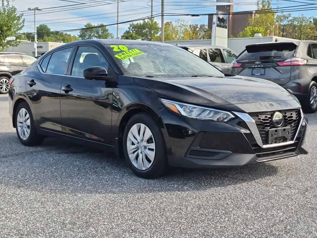 Used 2020 Nissan Sentra S with VIN 3N1AB8BV7LY272435 for sale in Newark, DE