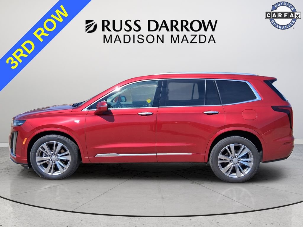 Used 2023 Red Cadillac Premium Luxury image 2