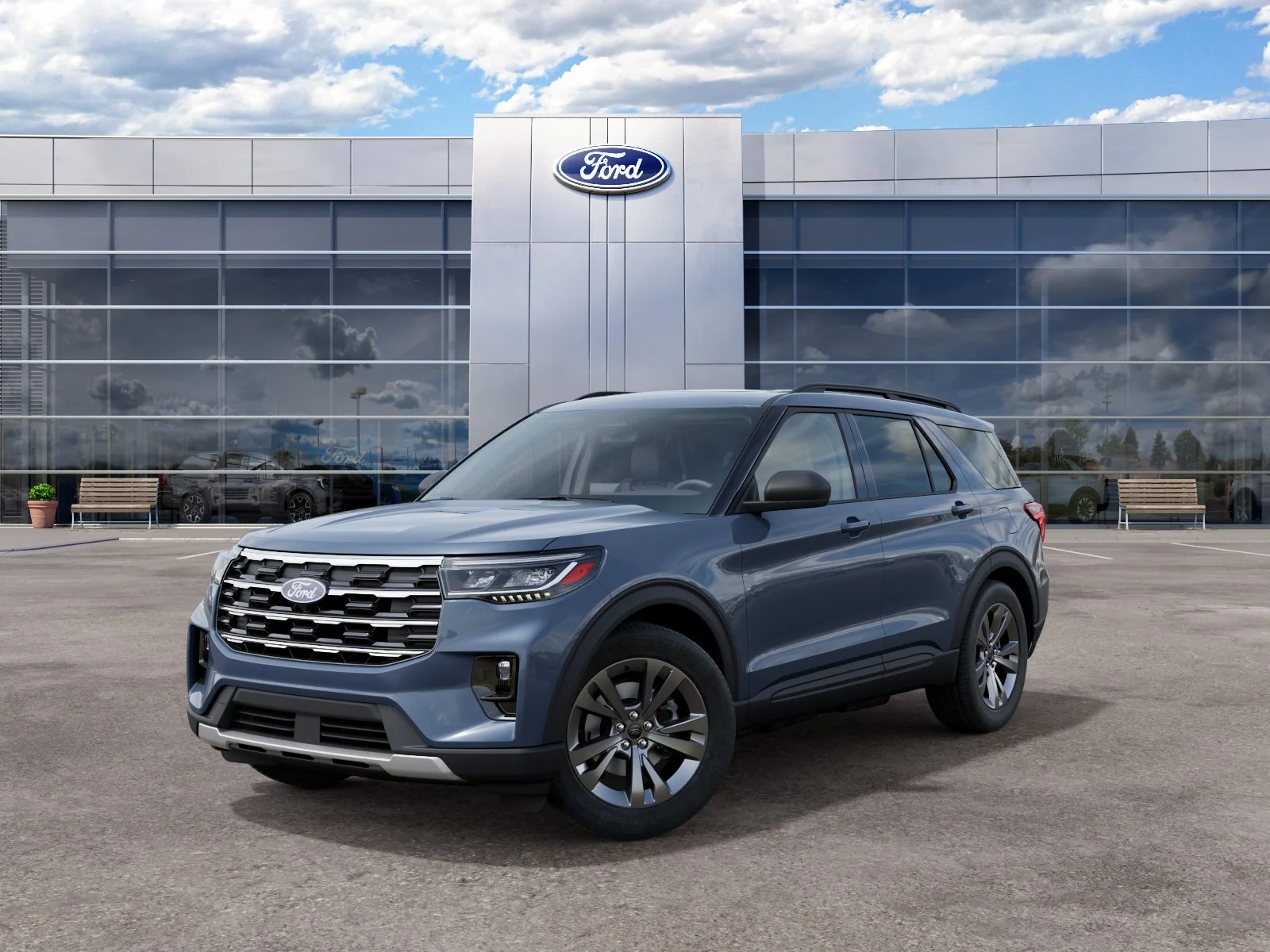 New 2027 Vapor Blue Metallic Ford Active image 25