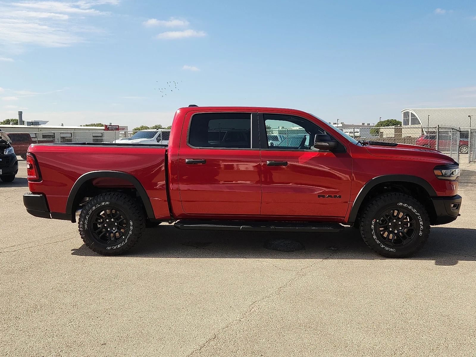 New 2027 Molten Red Pearl-Coat  Paint Ram REBEL CREW CAB 4X4 5