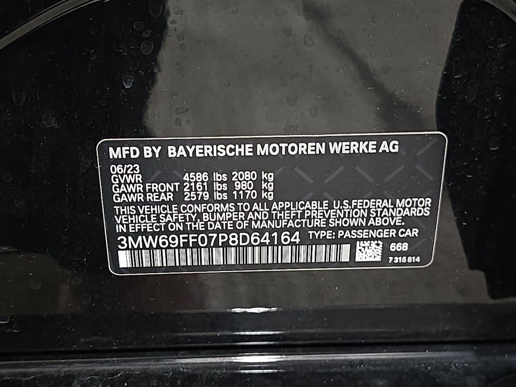 Certified Used 2023 Jet Black BMW 330i image 33