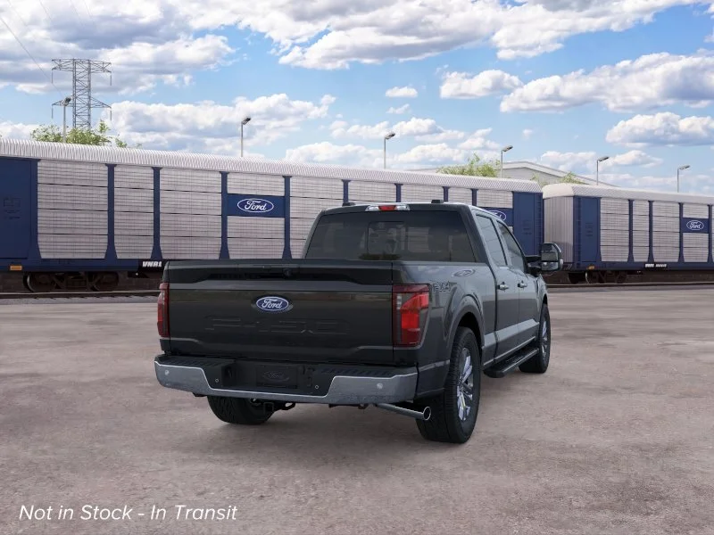 New 2026 Agate Black Metallic Ford XLT image 8