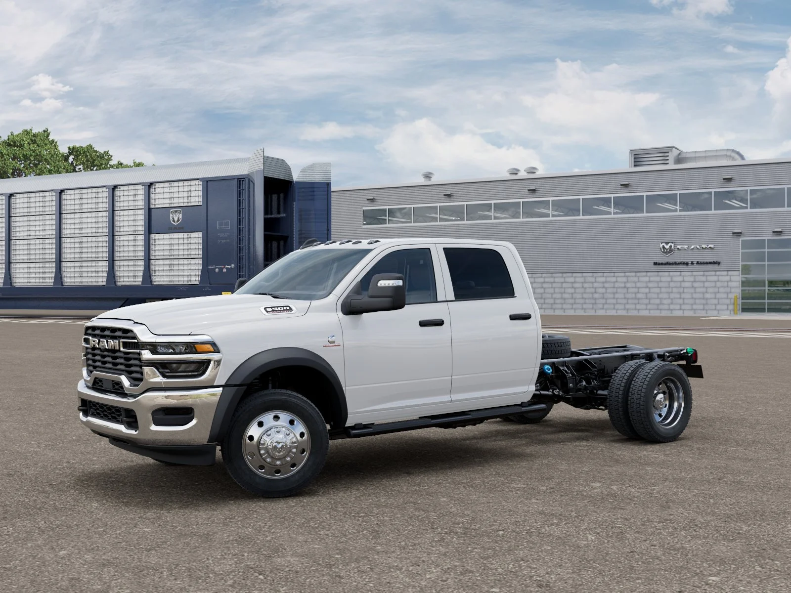 New 2027 Bright White Clear-Coat Paint RAM Tradesman image 1