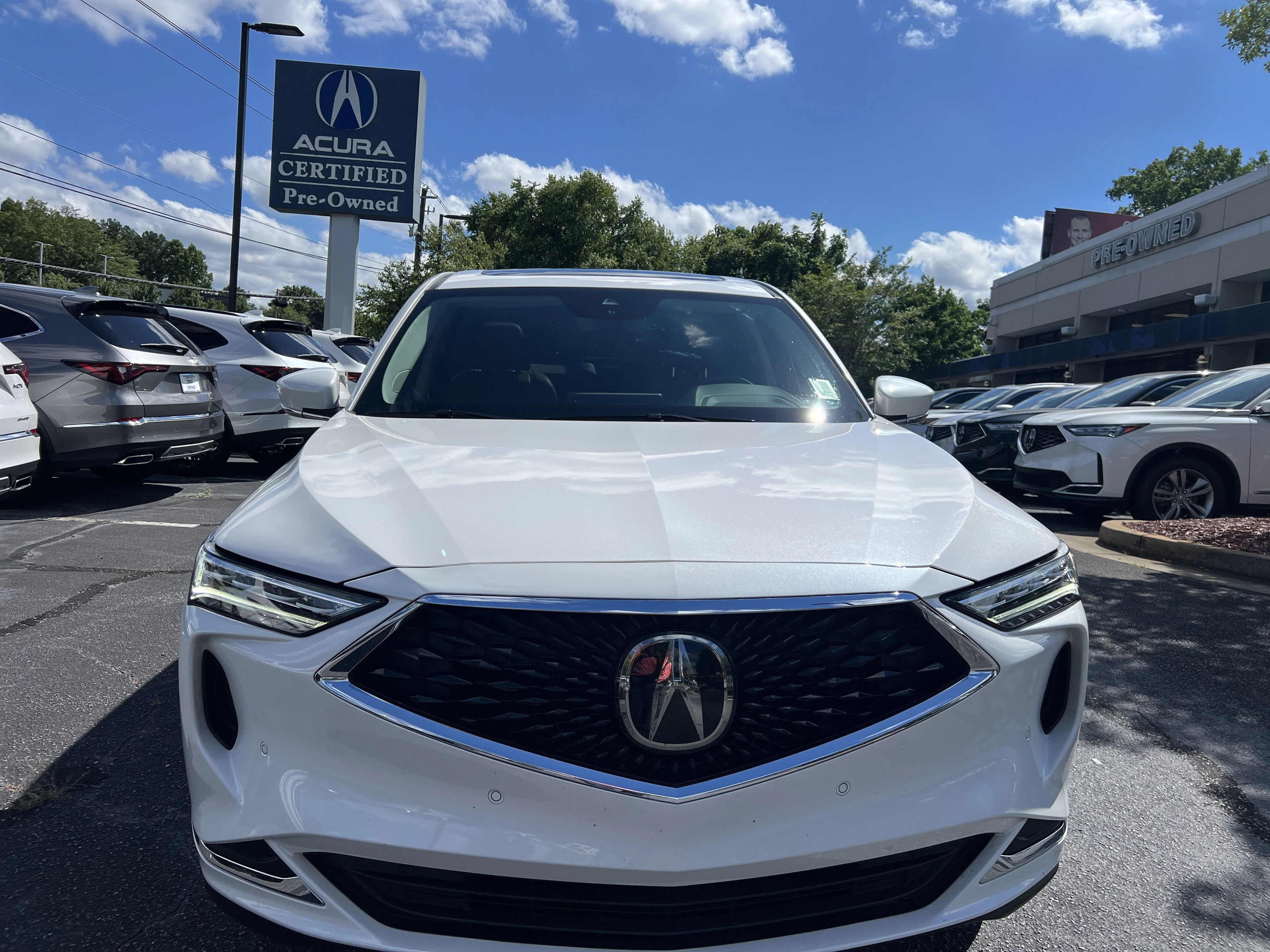 Certified Used 2024 Platinum White Pearl Acura TECH image 18