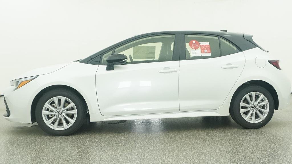 New 2027 Wind Chill Pearl with Black roof Toyota SE image 2