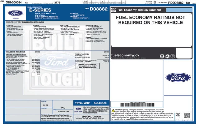 Used 2024 White Ford Base image 4