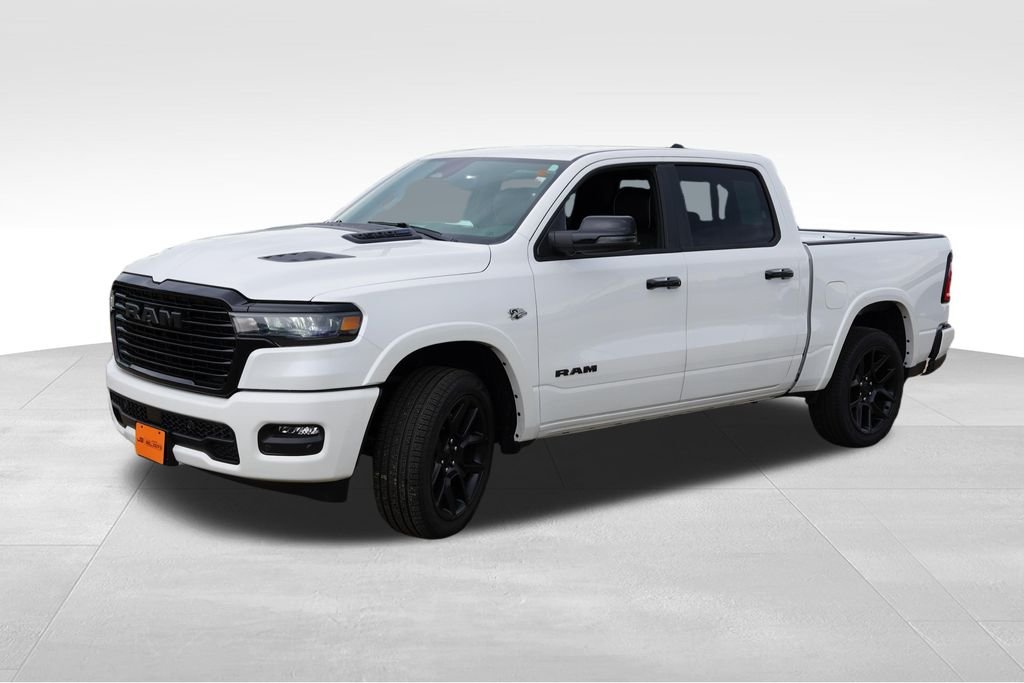 New 2026 Ivory White Tri-Coat Pearl-Coat Exterior Paint RAM Laramie image 8