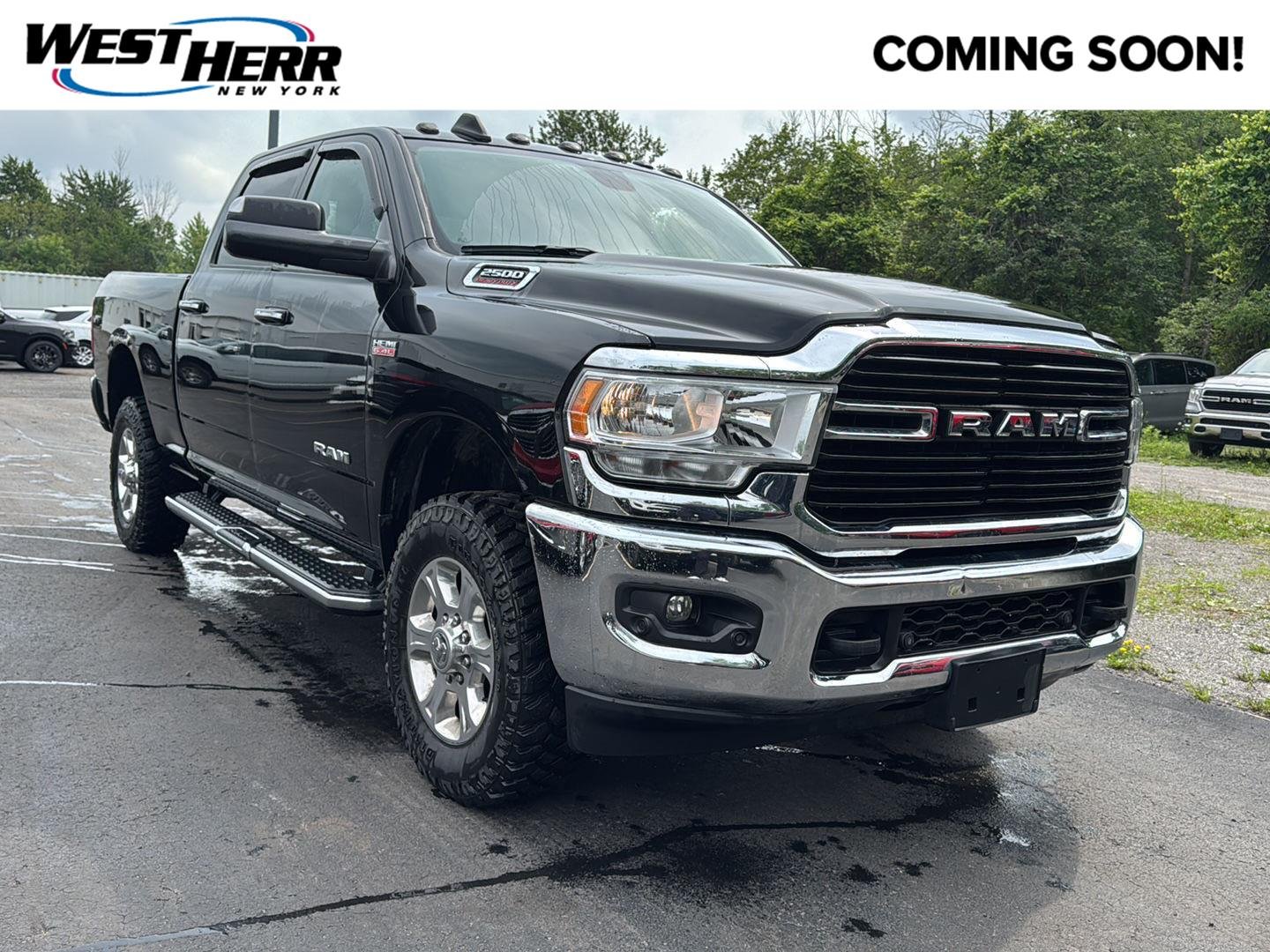 Used 2019 Diamond Black Crystal Pearlcoat Ram Big Horn image 1