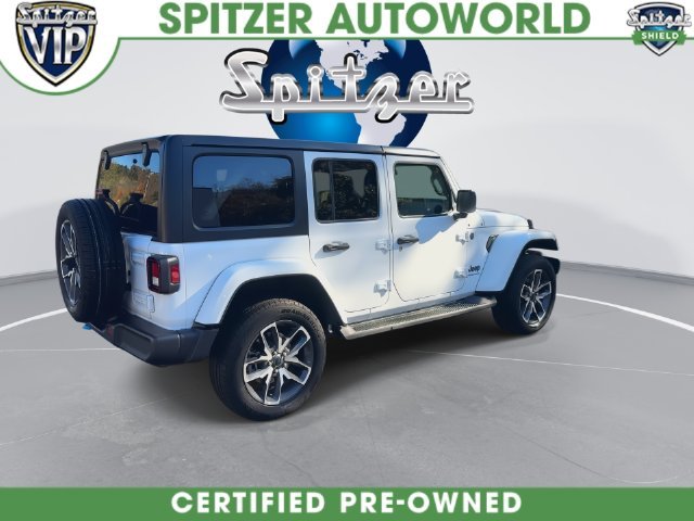 Used 2024 White Jeep Sport S 4xe image 15