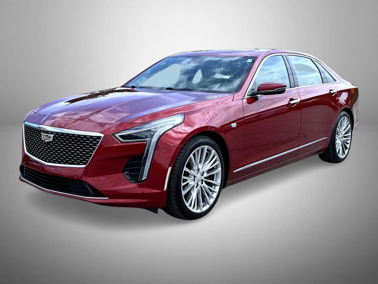 Used 2020 Red Cadillac 3.6L Premium Luxury image 1