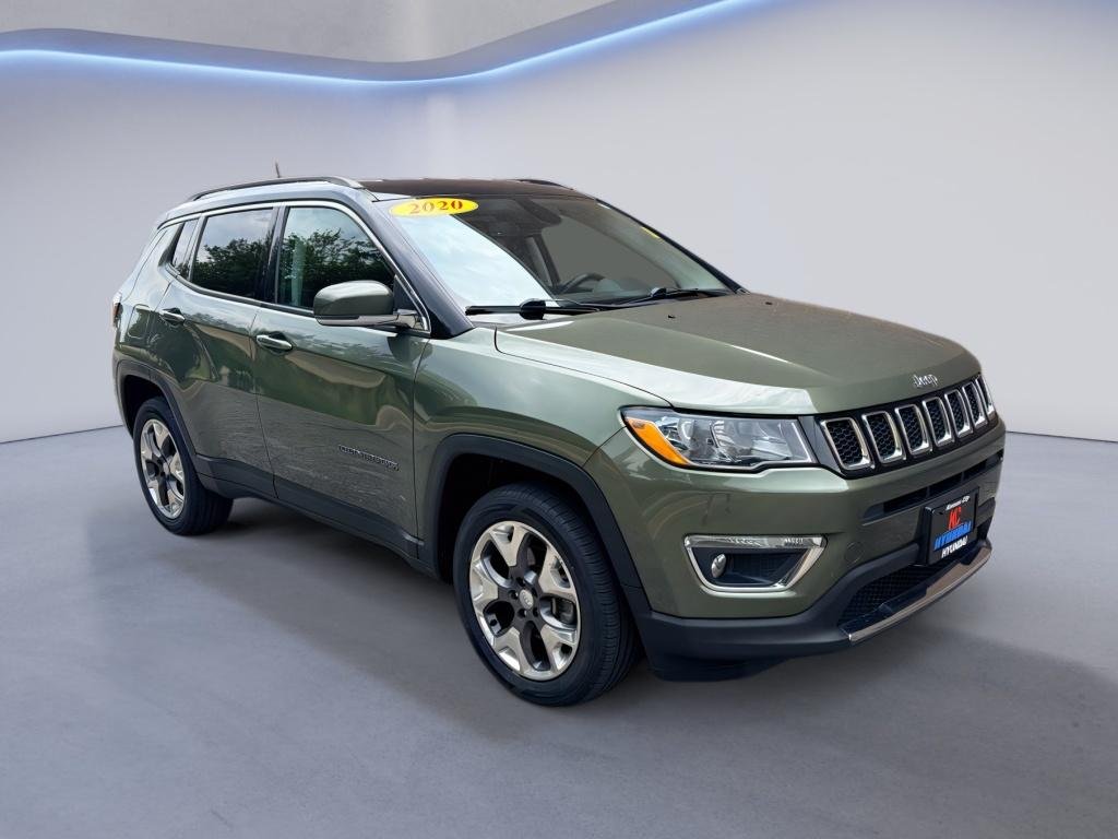 Used 2020 Olive Green Pearlcoat Jeep Limited image 7