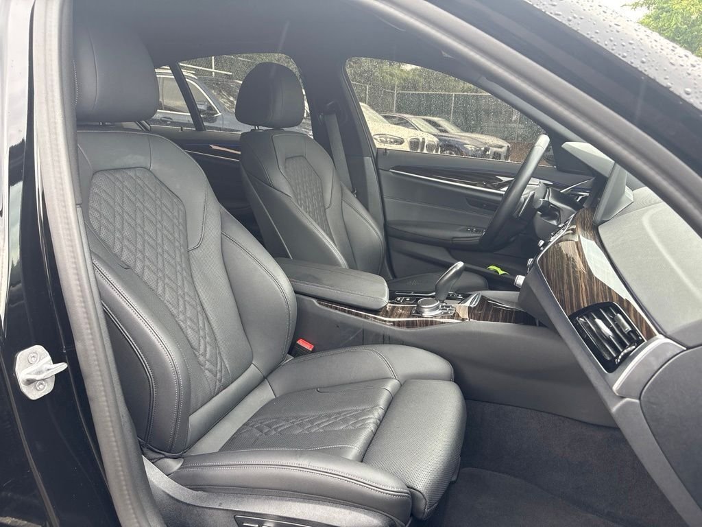 Certified Used 2023 Black BMW 530i xDrive image 16
