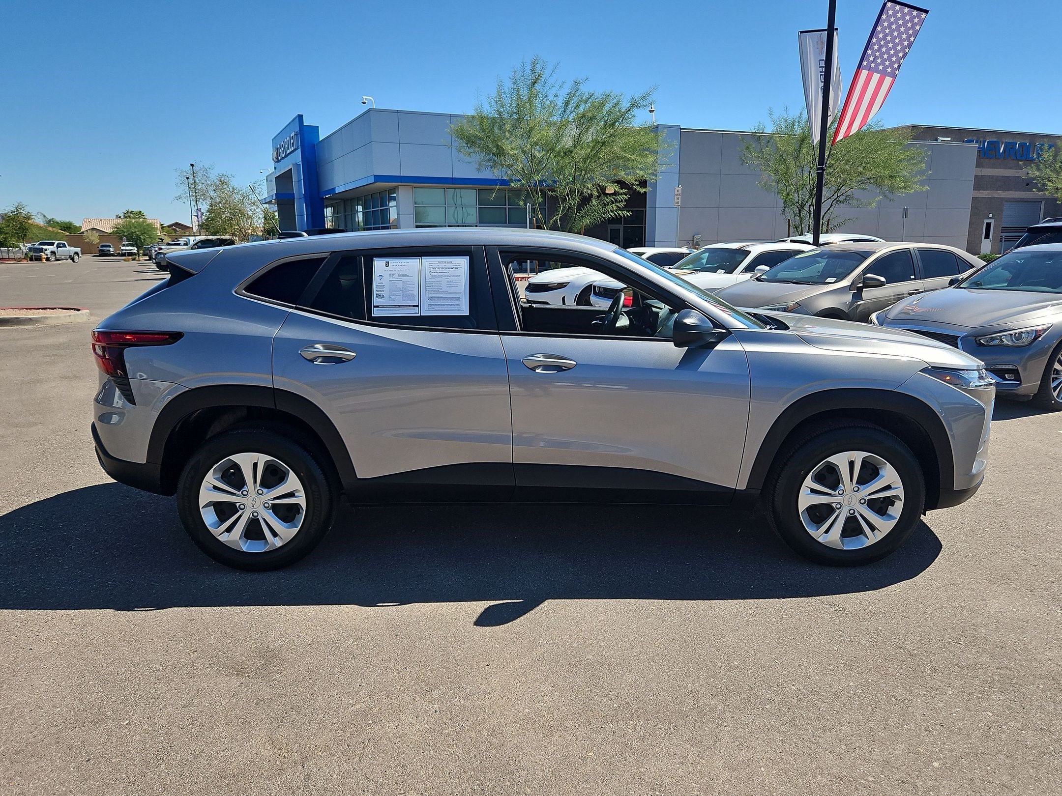 Used 2024 Sterling Gray Metallic Chevrolet LS image 6