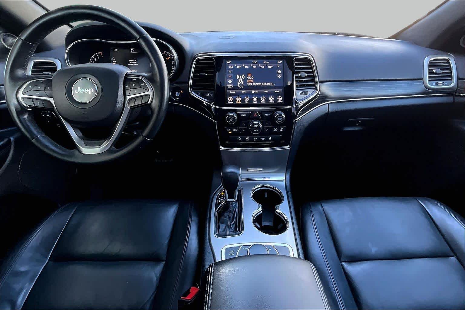 Used 2021 Bright White Clearcoat Jeep Limited image 16