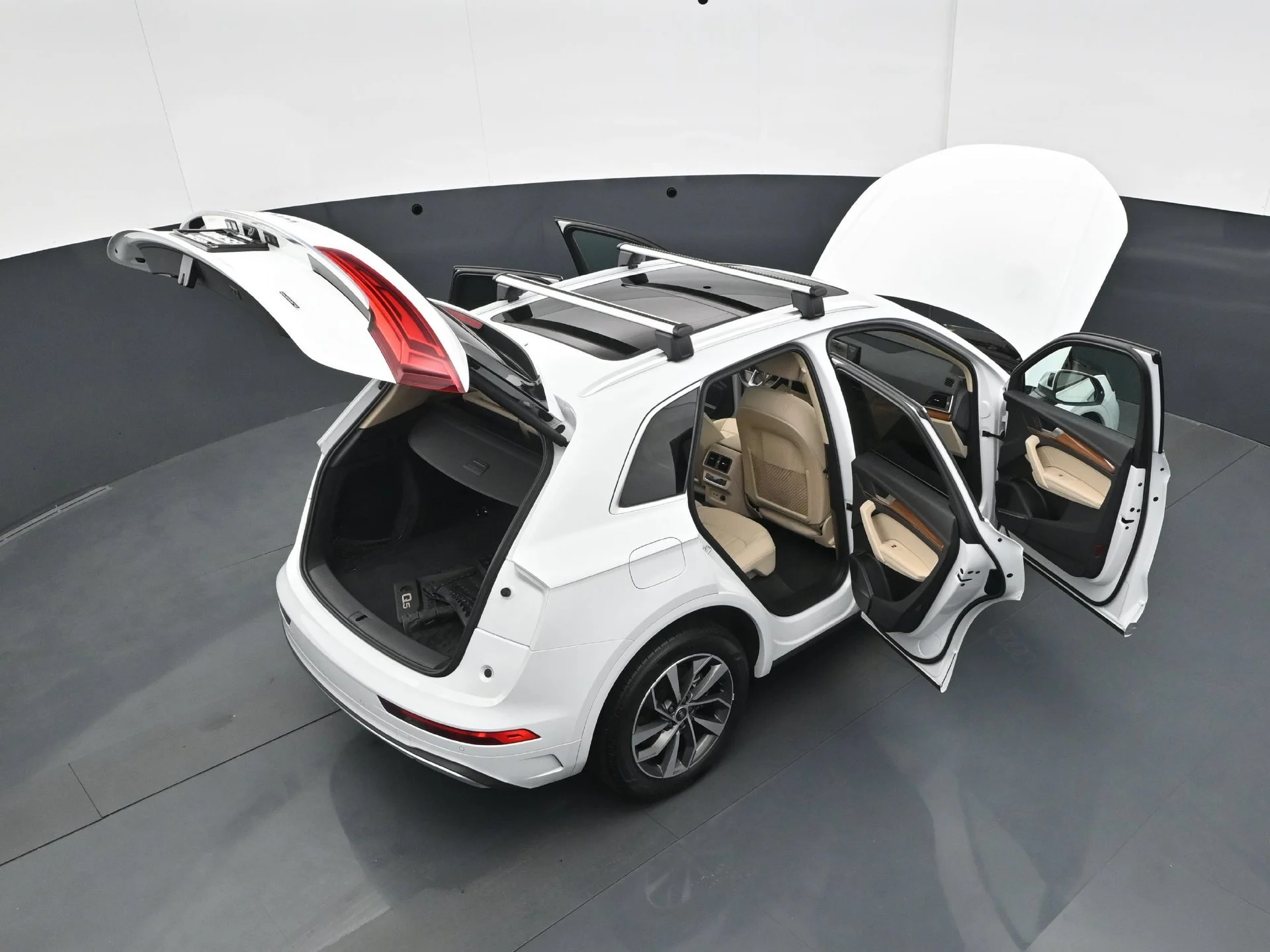 Used 2021 Glacier White Metallic Audi 45 Premium Plus image 41