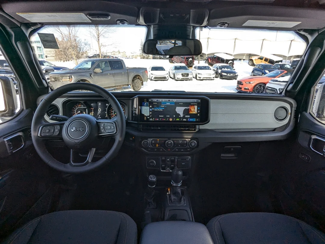 New 2026 Black Jeep Sport S - - 4x4 - Safety Group - LED Lighting Group - Heated Seats & Steering & More! image 23