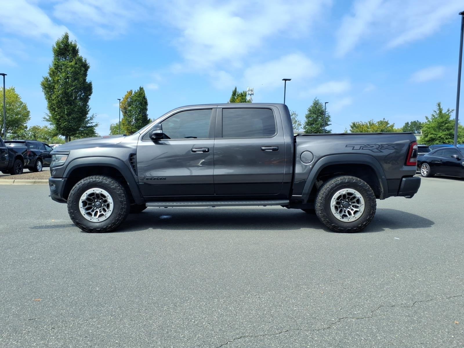 Used 2021 Granite Crystal Metallic Clearcoat Ram TRX image 3