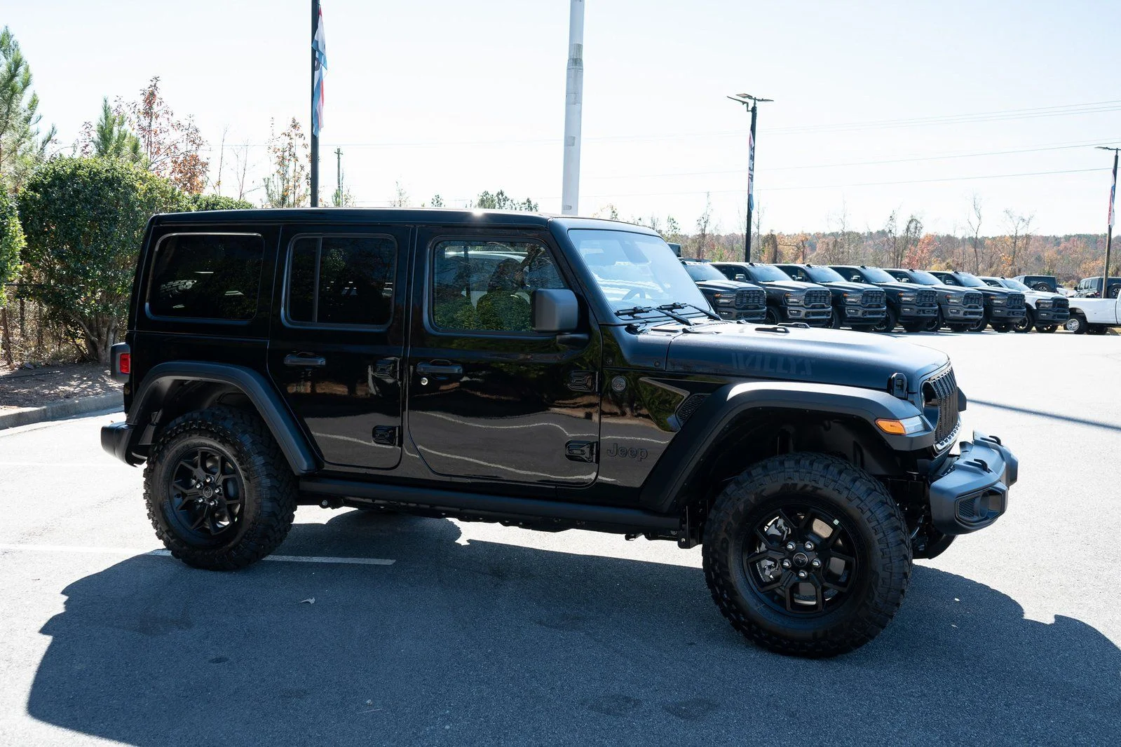 New 2026 Black Jeep Willys image 12