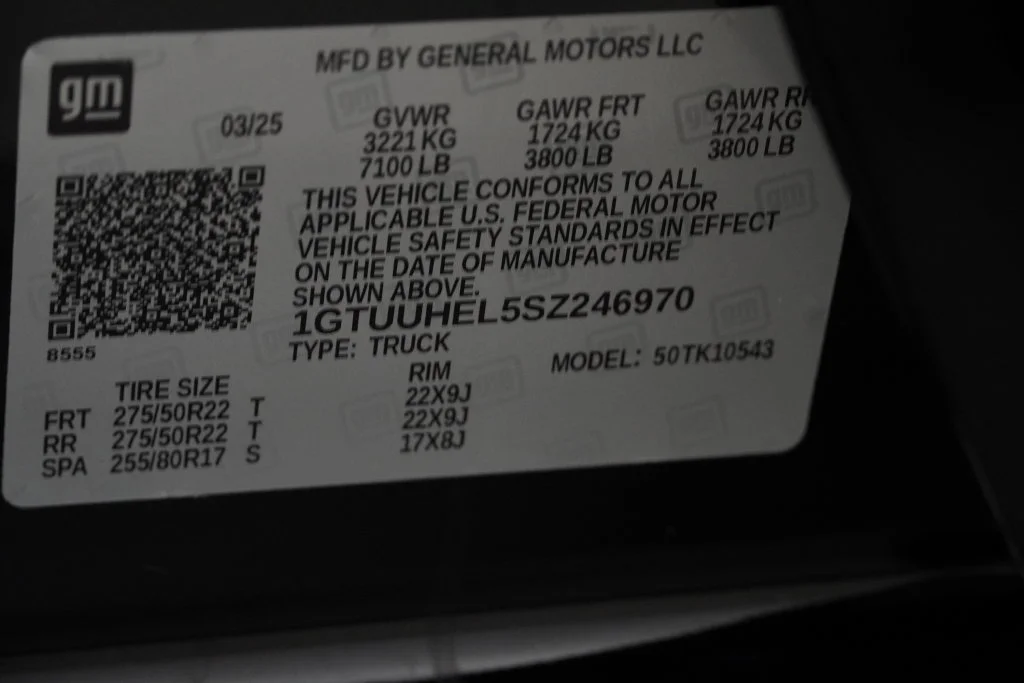 Used 2025 Onyx Black GMC Denali Ultimate image 50