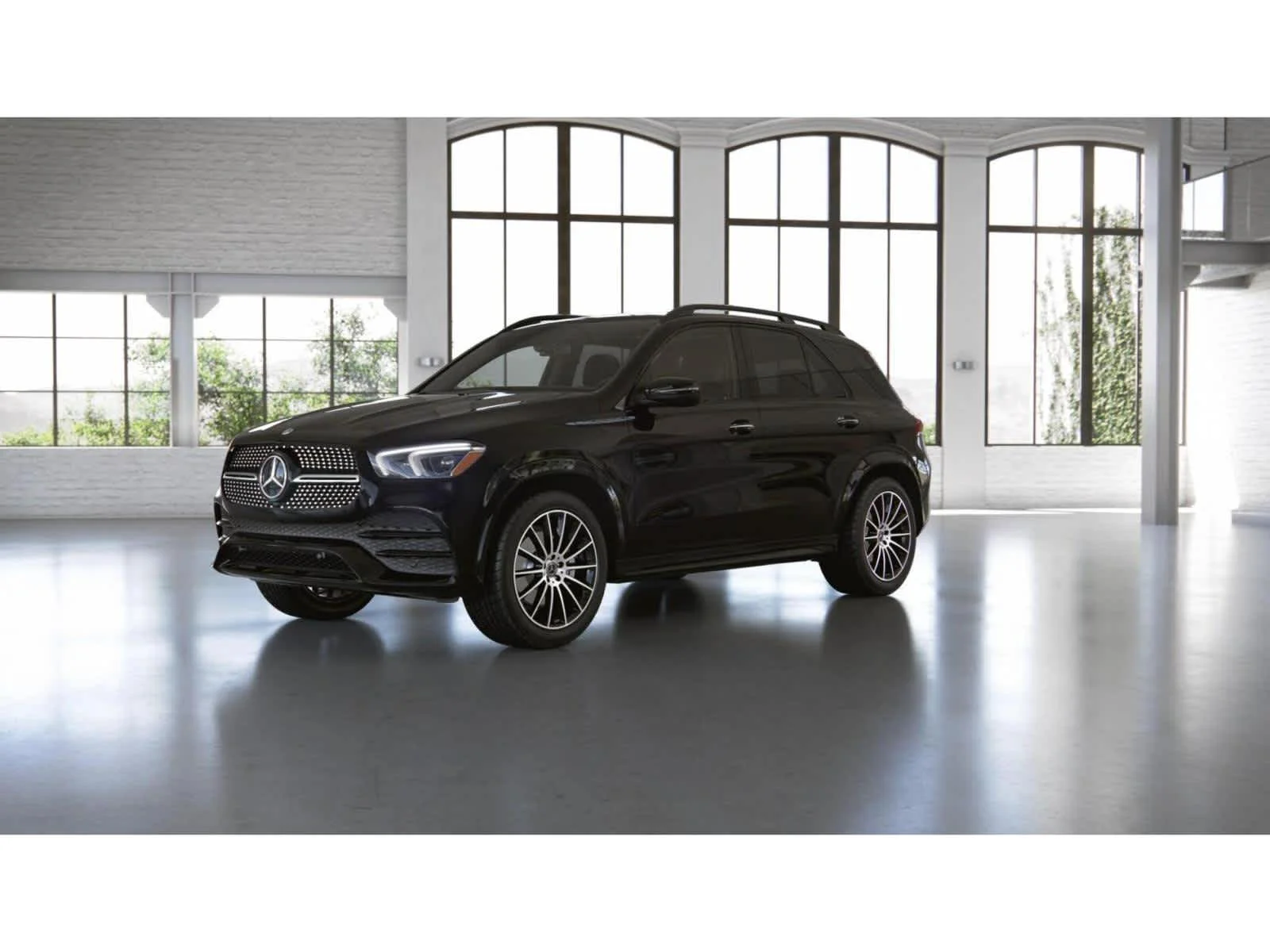 Used 2021 Obsidian Black Metallic Mercedes-Benz GLE 350 image 39