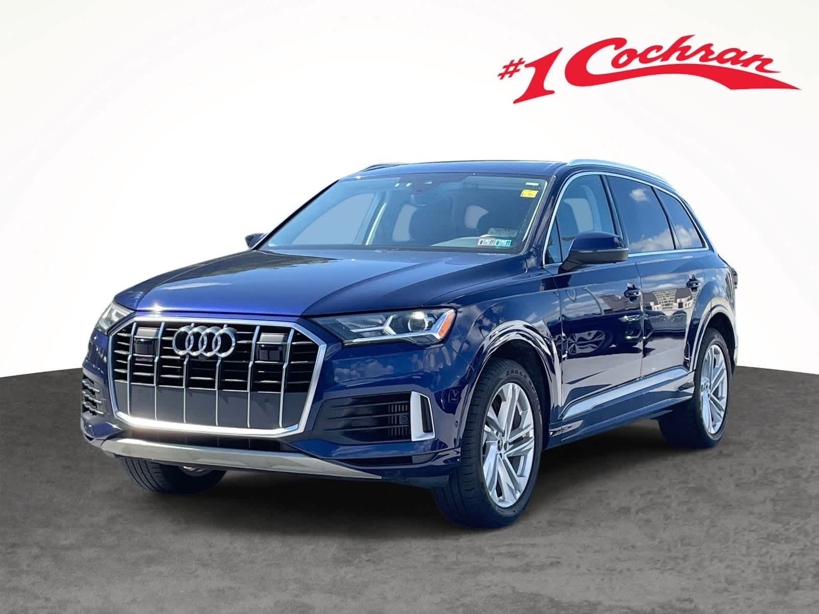 Used 2022 Navarra Blue Metallic Audi Premium Plus image 16