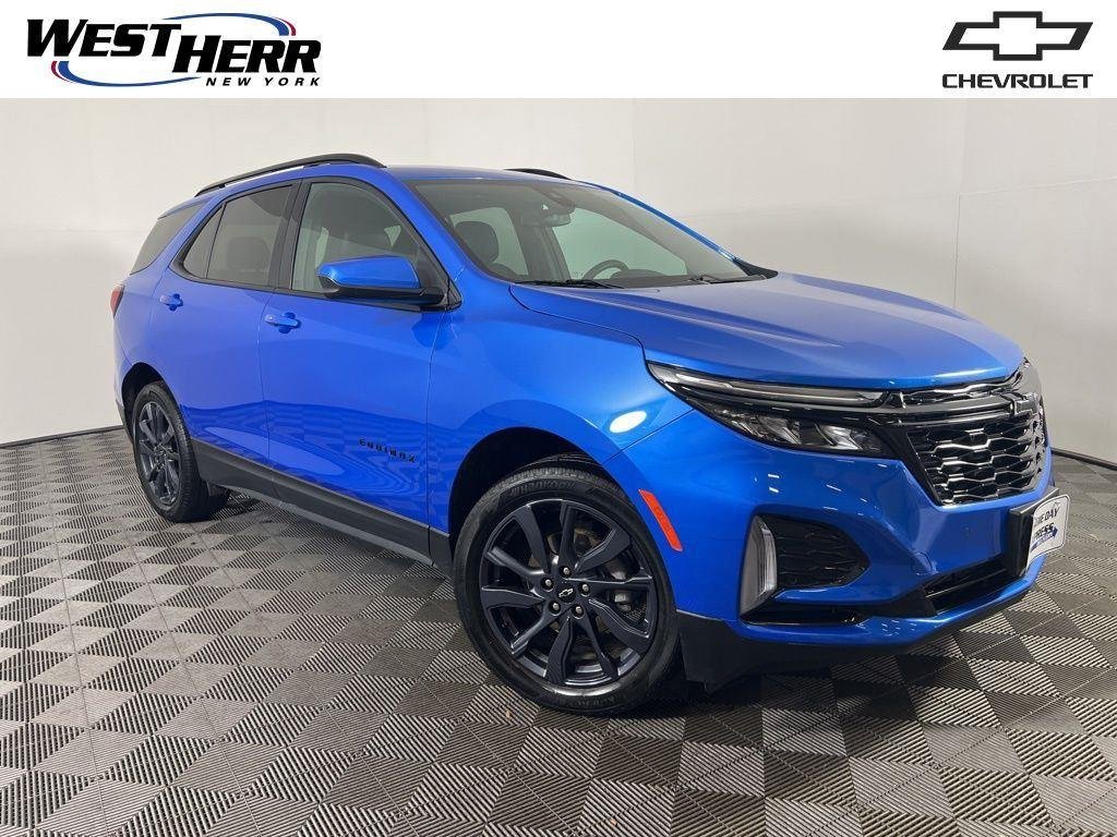 Used 2024 Riptide Blue Chevrolet RS image 1