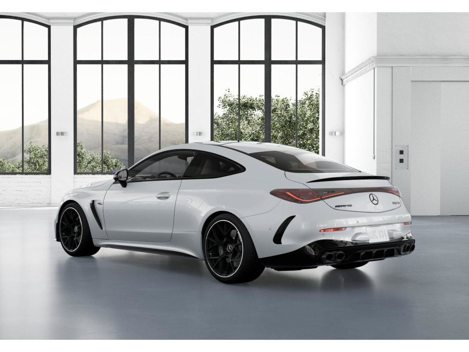 New 2026 MANUFAKTUR Moonlight White Metallic Mercedes-Benz AMG® CLE 53 4MATIC+ Coupe image 41