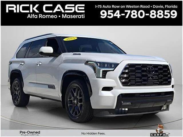 2025 Toyota Sequoia Platinum