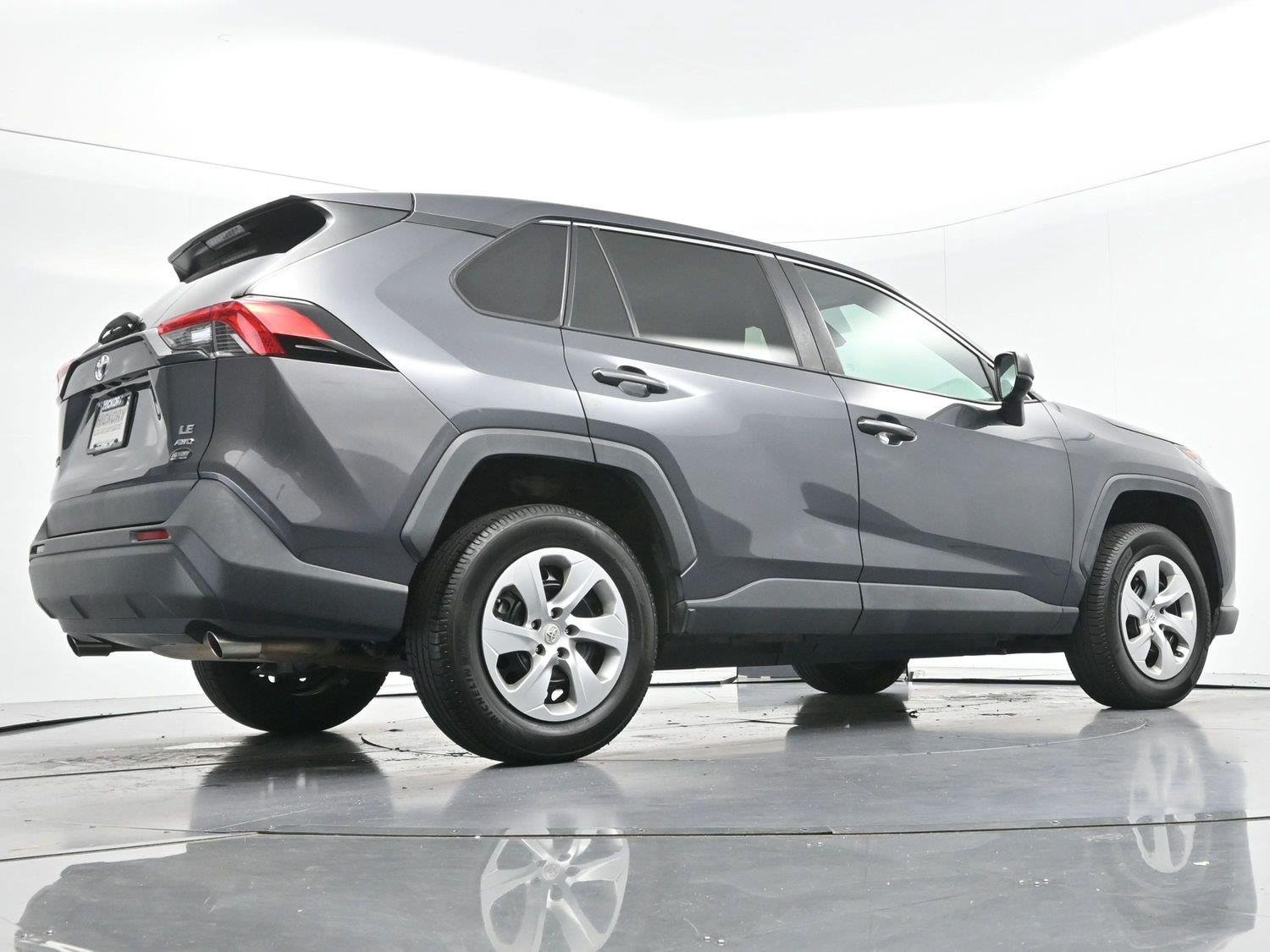 Used 2022 Magnetic Gray Metallic Toyota LE image 48