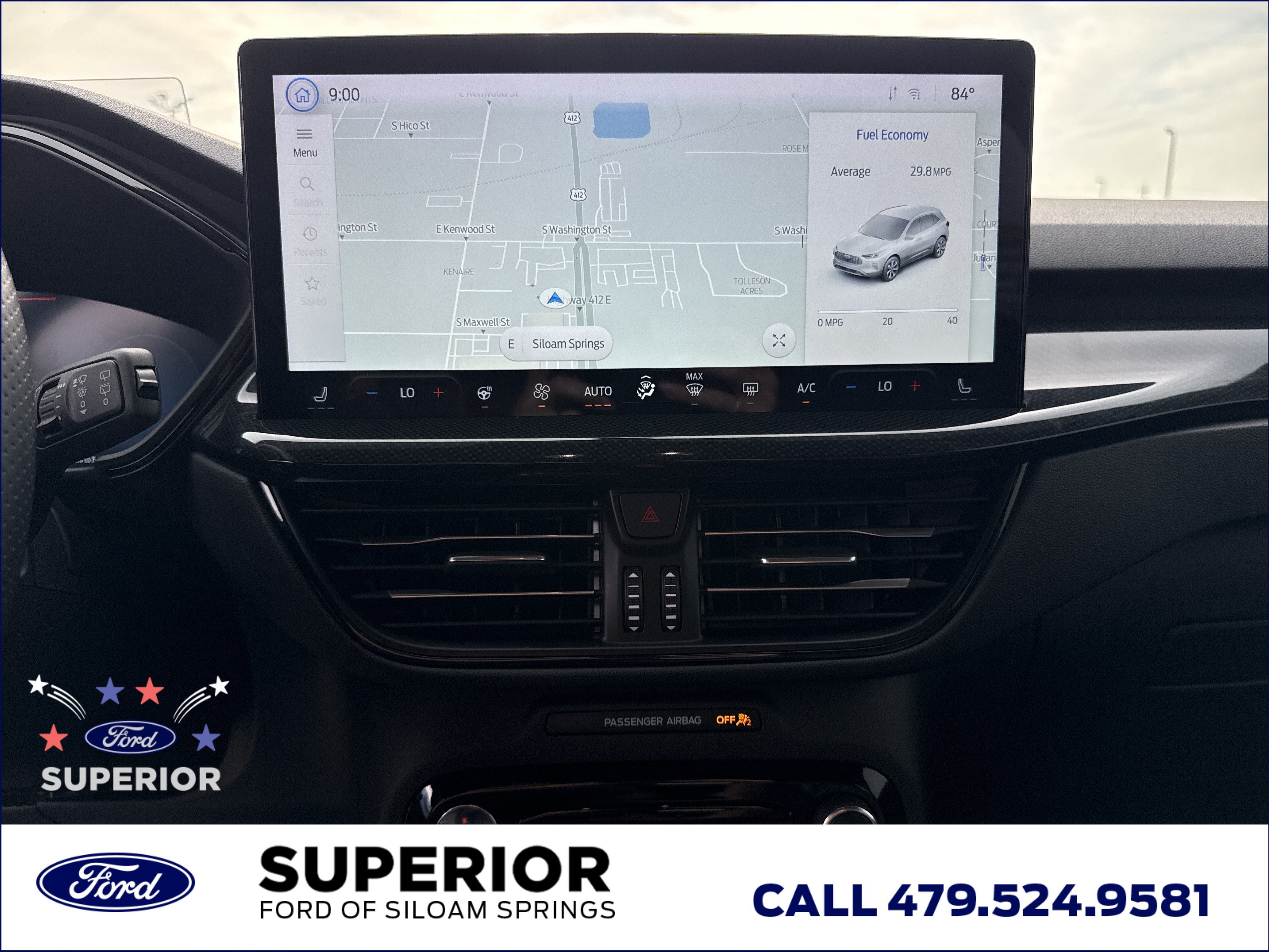 Used 2024 Light Blue Clearcoat Metallic Ford ST-Line Elite AWD image 21