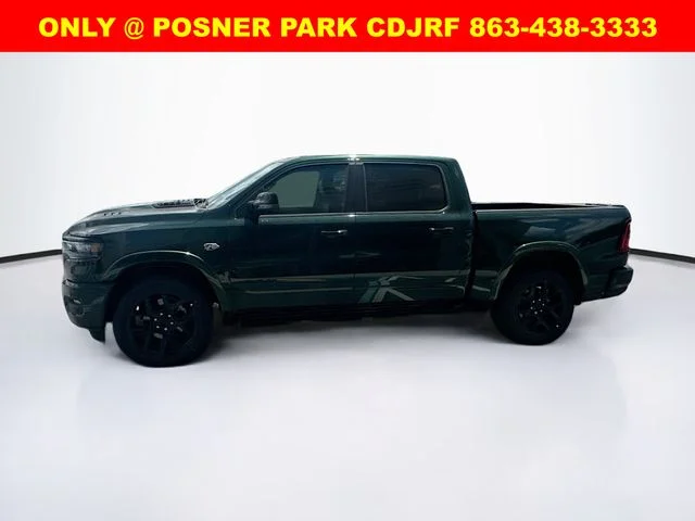 New 2026 Serrano-Green Metallic Exterior Paint RAM LARAMIE image 8