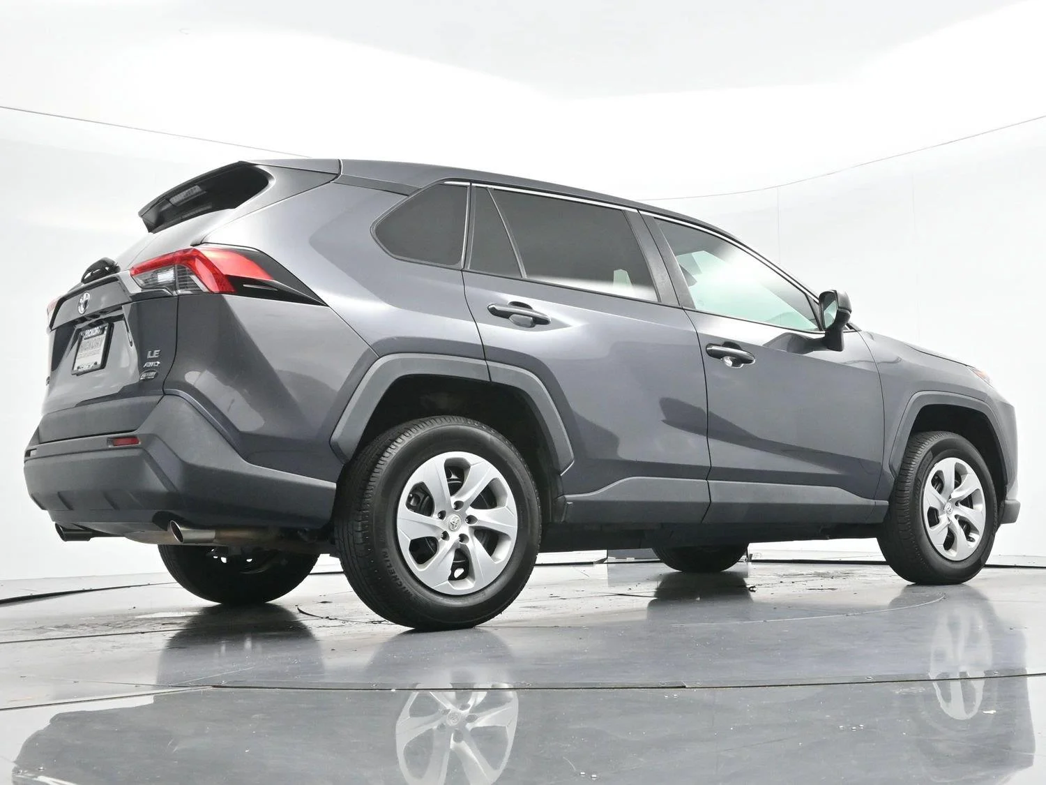 Used 2022 Magnetic Gray Metallic Toyota LE image 48