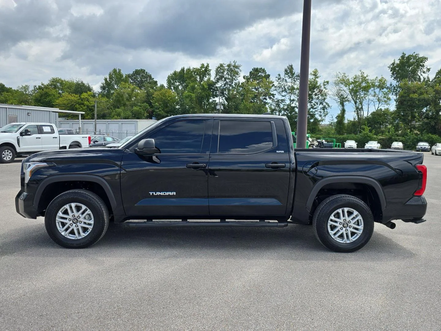Used 2025 Midnight Black Metallic Toyota SR5 image 7